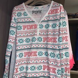 Victoria Secret “Long Jane Thermal” sleep shirt